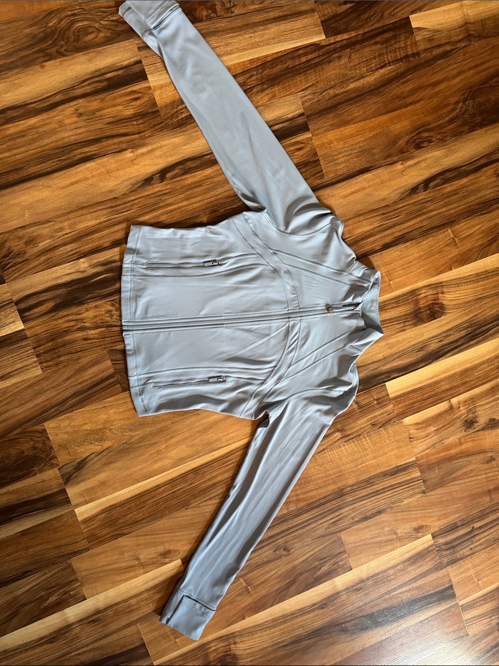Lululemon Define Cropped Jacket Nulu - Blue Willow